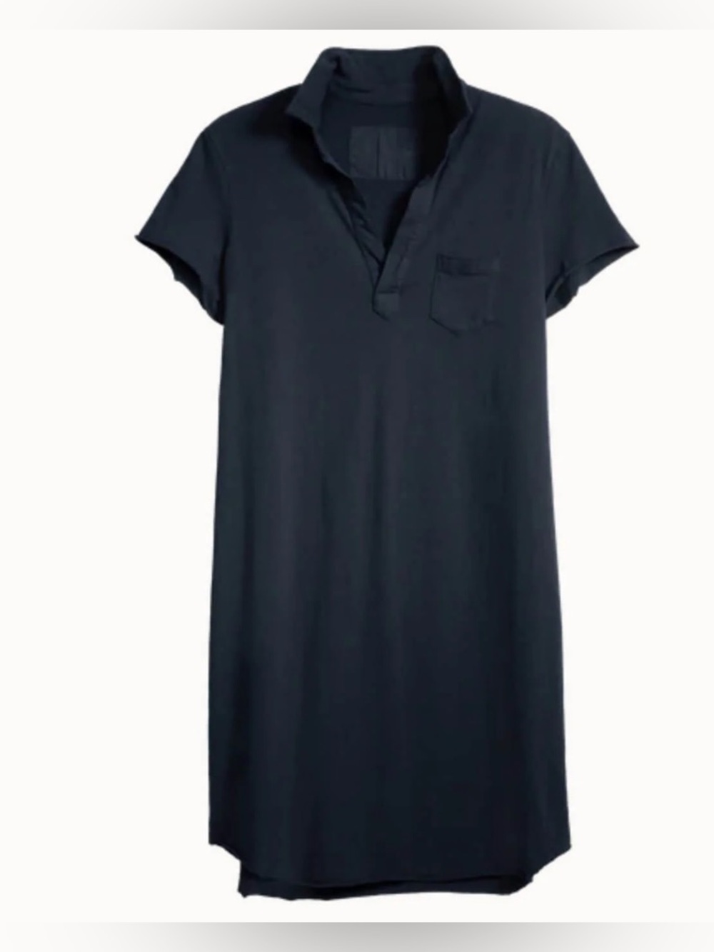 FRANK & EILEEN Lauren Polo Black Mini Dress